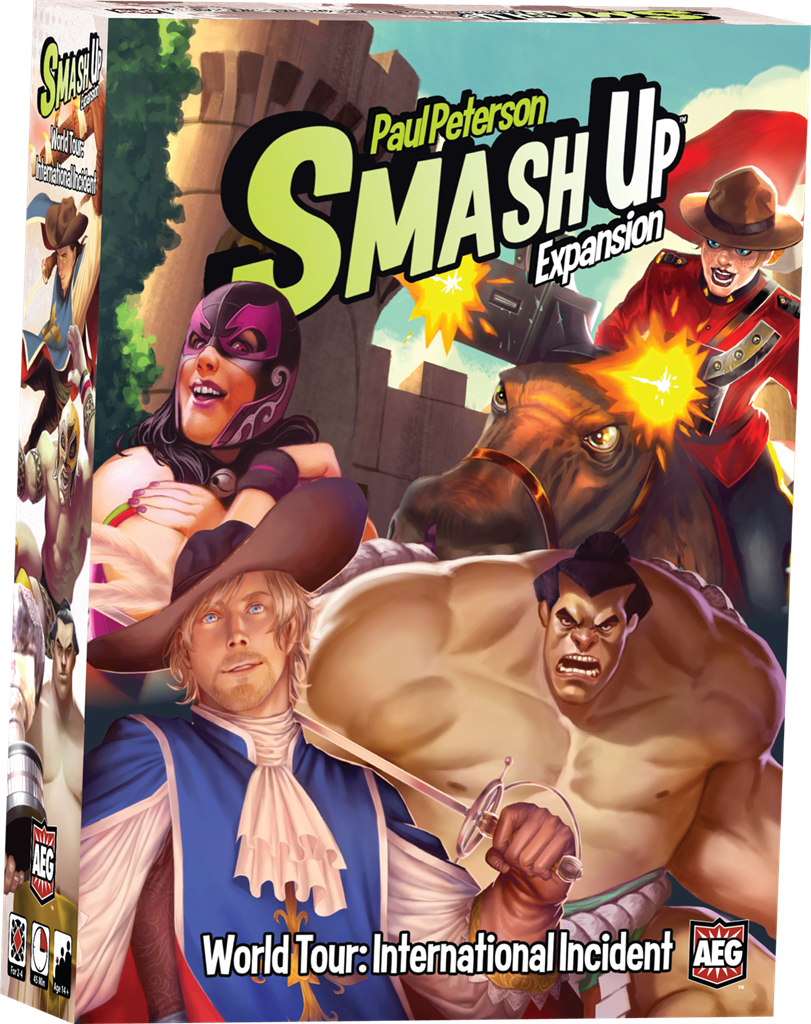 AEG Smash Up - World Tour International Incident - Bordspel