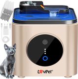 LOVPET® Drinkfontein Kat met Sensor - 3,5L Waterfontein met Filtersysteem Inclusief 3 Filters