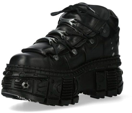 New Rock M-WALL106-S25 Unisex Laars - Zwart - EU42