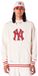 New Era Mlb Rib Infill New York Yankees Hoodie Beige L Man