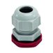 écrou tournant PG21 avec écrou 13/18mm plastique gris clair