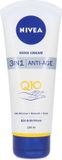Rejuvenating NIVEA 3W1 Serien - Anti-Age Handcrème - Q10 Bestanddelen - SPF 6 - Vegan Formule