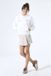 GARCIA Meisjes Effen Shorts Wit