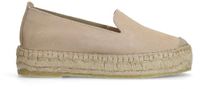 Sacha - Dames - Beige suède espadrilles - Maat 39