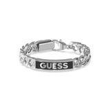 Guess Armband Heren JUXB03002JWSTBKS Staal Zwart 20 cm