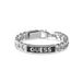 Guess Armband Heren JUXB03002JWSTBKS Staal Zwart 20 cm