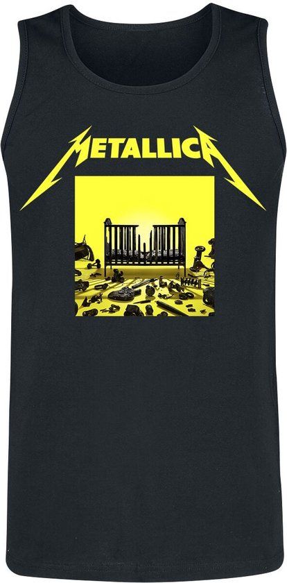 Metallica M72 Squared Cover Heren Tanktop - Zwart - S