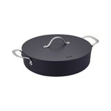 Brabantia Zenn Saute Pan - Round - Blue - Ceramic Coating - 2.7L