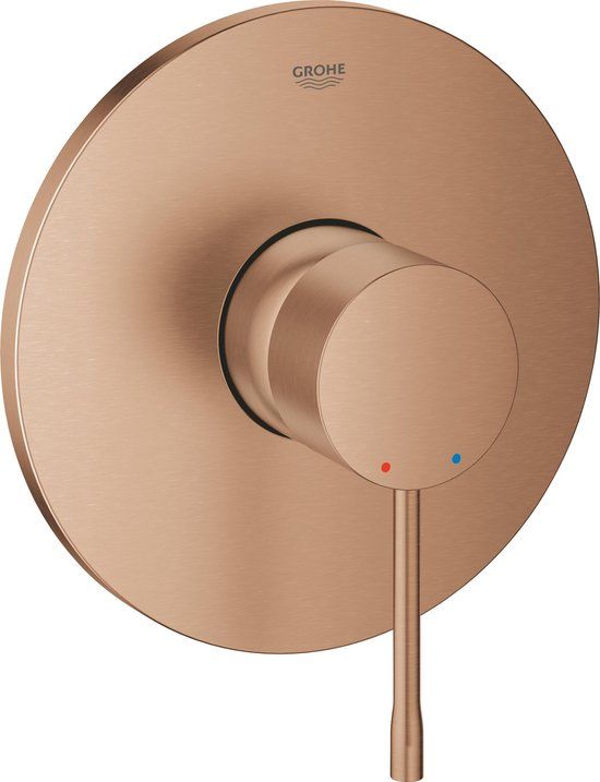 GROHE Essence Inbouw Douchekraan - Opbouwdeel - Warm Sunset Geborsteld