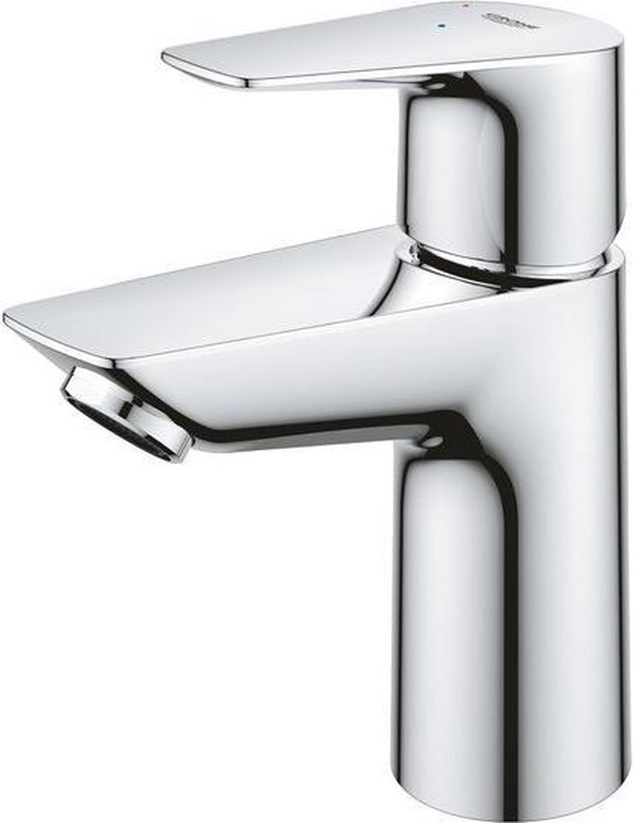 GROHE BauEdge 1-gats wastafelkraan S-size m. push open chroom