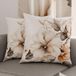 PETTI Artigiani Italiani - Paar kussenslopen 40 x 40 cm, van microvezel, decoratief kussen voor slaapkamer, bank, woonkamer, set van 2 kussenslopen, bloemenpatroon 5, 100% Made in Italy