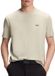 BOSS T-shirt Heren Regular Fit Katoenmix Beige Maat L
