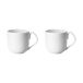 Georg Jensen Tasse Koppel 27 cl lot de 2 Blanc
