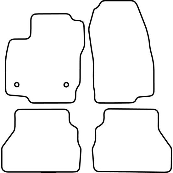 AutoStyle Automatten Ford B-Max 2012-