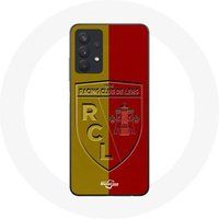 Maniacase Samsung Galaxy A32 5G rcl lens Logo geel en rood