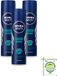 Nivea Men Fresh Ocean Déodorant Spray - 3 x 150 ml