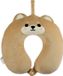 Puckator Relaxeazzz Hond Pluche Memory Foam Reiskussen - Hond - Beige