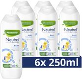 Neutral Baby Shampoo Parfumvrij - 6 x 250 ml - Voordeelverpakking