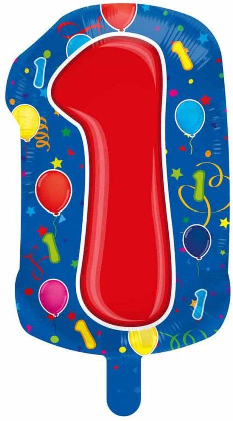 Folat Folieballon Shape 1 Zonder vulling 56cm