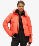 Superdry Veste de ski matelassée Slalom Corail Taille : 44