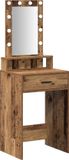 vidaXL Kaptafel Bruin Bewerkt Hout
