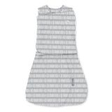 Ingenuity SwaddleMe Arms Free Convertible Baby Swaddle, maat 3-6 maanden, 6,4-8,2 kg, armen ingebakerd in of uit, 1,0 TOG - gestippelde lijnen