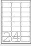 Avery White Address Labels - Inkjet - 63.5x33.9mm - 10 Sheets