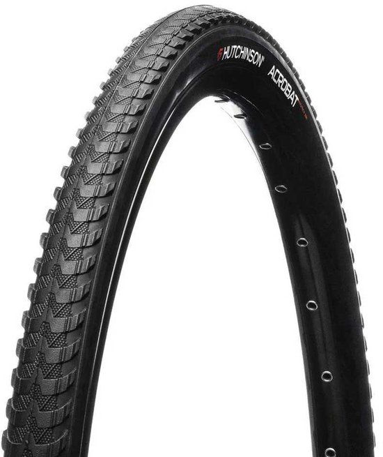 Hutchinson Acrobat Mono-compound Protectair 700c X 37 Stevige Urbanband Zwart