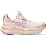 ASICS Gel-Nimbus 28 Neutrale schoen Dames - abrikoos, roze, Maat 42,5