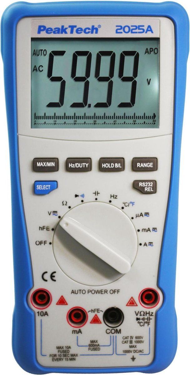 PeakTech 2025 A - Digital Multimeter