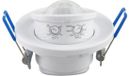 BES LED Rovy Bewegingssensor - Inbouw Rond - Mat Wit Kunststof - 360° 6m