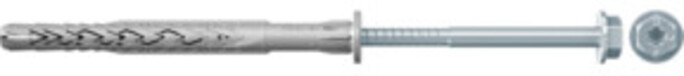 fischer Constructieplug SXRL 8 x 120 FUS zeskant kop - 50 stuks