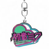 Hatsune Miku Abysse Corp Hatsune Miku Heart Sleutelhanger meerkleurig Metaal Unisex