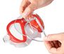 Mares NG015SN X-VU optische lenzen, maat 15, transparant