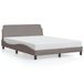 VidaXL Bedframe "Dover" Stof Taupe 140x190 cm