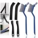 Brosse de jointoiement - Brosse de nettoyage - Plastique et acier inoxydable - Jeu de 4