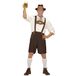 Widmann - Beieren, leren broek, overhemd, sokken en hoed, traditioneel kostuum voor carnaval, themafeest, bierfeest, volksfeest