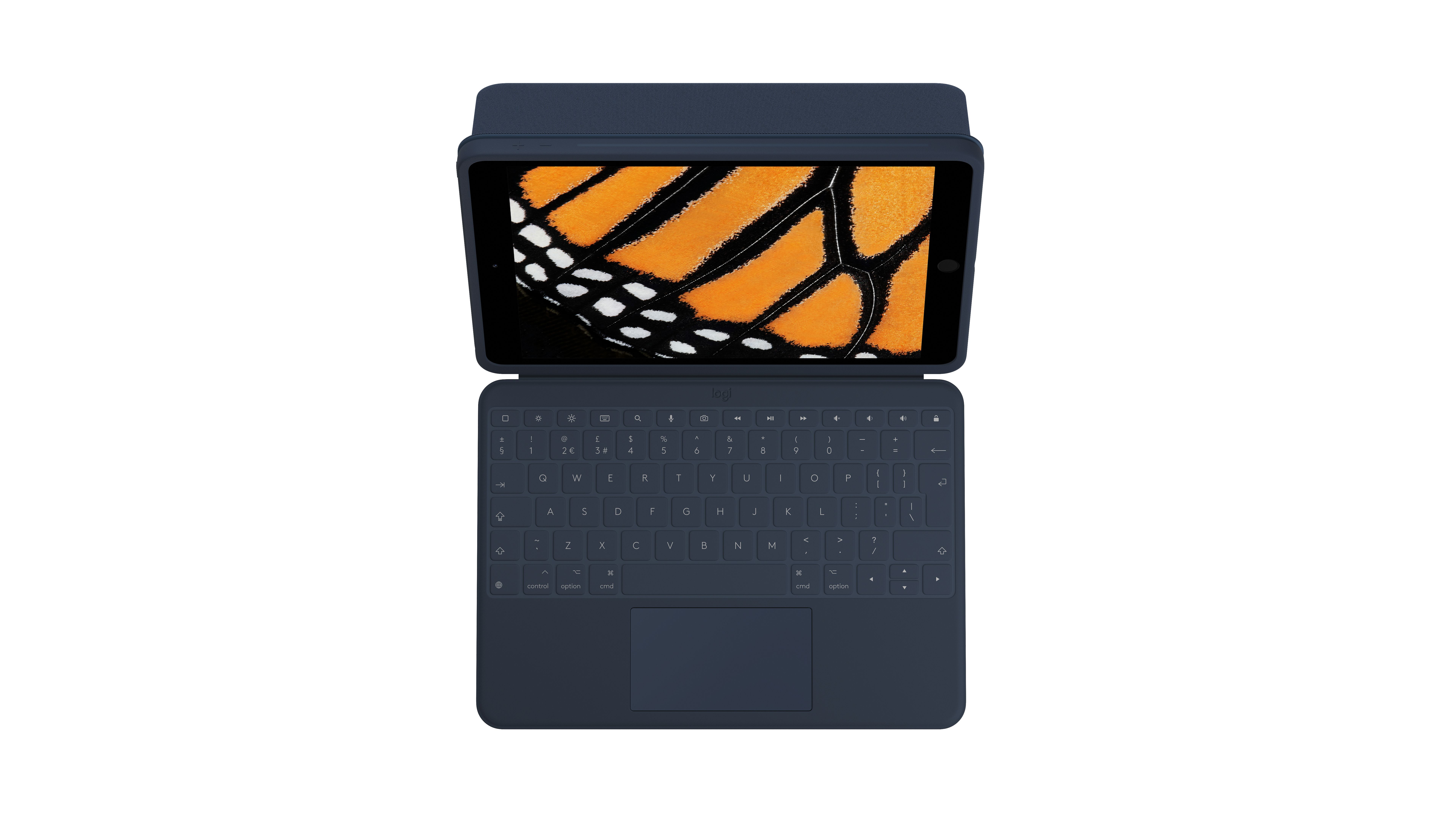 Logitech Rugged Combo 3 Touch - iPad Keyboard - QWERTY UK - Blue
