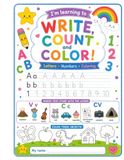 My First Alphabet and Number Book for Kids Ages 3–5: A Fun Preschool Workbook for Learning ABCs, Numbers and Coloring