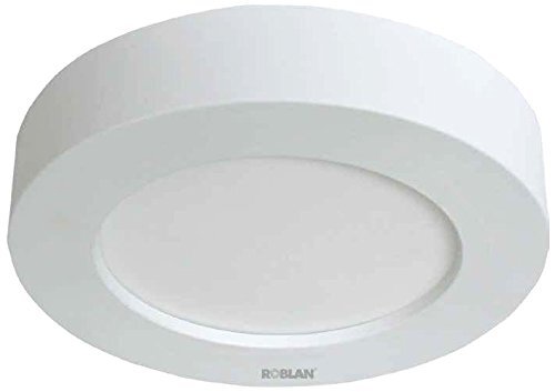 ROBLAN LED Moon rond of vierkant warmwit 18 W, 18 W, rond