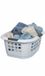 Benson Panier à linge extra large - blanc - plastique - 51 litres - 67 x 47 x 27 cm