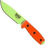 ESEE Model 4 Venom Green 4PM-VG survivalmes met schede + riemclip