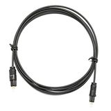 Tec-Digi Digitale optische audiokabel Toslink-kabel - 1M [24K verguld, ultra-duurzaam] glasvezel mannelijk naar mannelijk snoer voor thuisbioscoop, geluidsbar, tv, PS4, Xbox, Playstation en meer - zwart