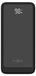 Powerbank Zen2 10000mAh, 22,5W USB-C PD, 2x USB-A met LCD-display, Noir
