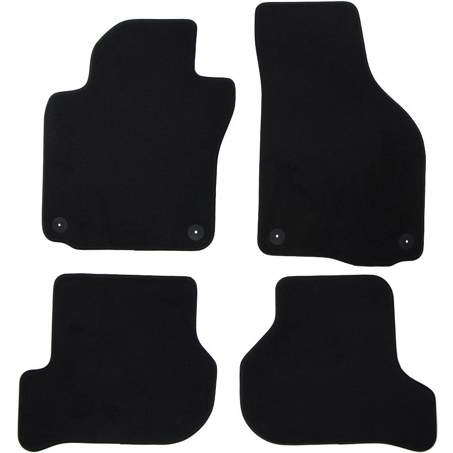 Velours passend voor VW Golf VI 2008-2012, Cabrio