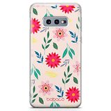 ERT GROUP mobiel telefoonhoesje voor Samsung S10e origineel en officieel erkend Babaco patroon Flowers 010 optimaal aangepast aan de vorm van de mobiele telefoon, hoesje is gemaakt van TPU