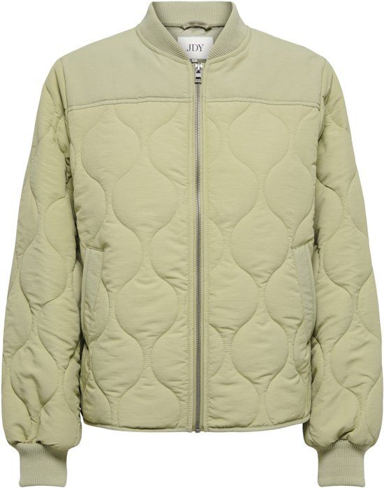 JDY Jacqueline de Yong Jdyraya Quilt Short Jacket - Women's Size S - Green