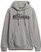 Superdry Sweat à capuche Relaxed Hoodie Heren Ash Grey Marl XL