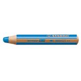 STABILO woody 3 in 1 multitalent kleurpotlood, middelblauw, per stuk