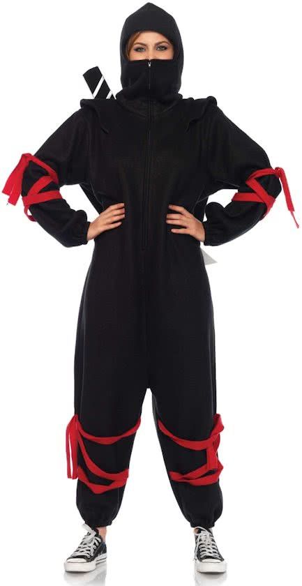 Leg Avenue Ninja onesie Verkleedkleding dames onesize